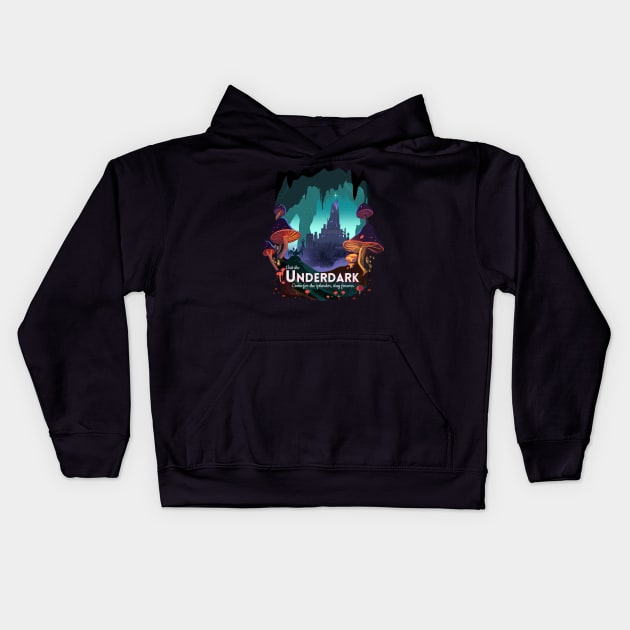 The Underdark Kids Hoodie by Milmino